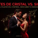 Juguetes de cristal vs. Silicona: Estética, higiene y nuevas sensaciones térmicas.